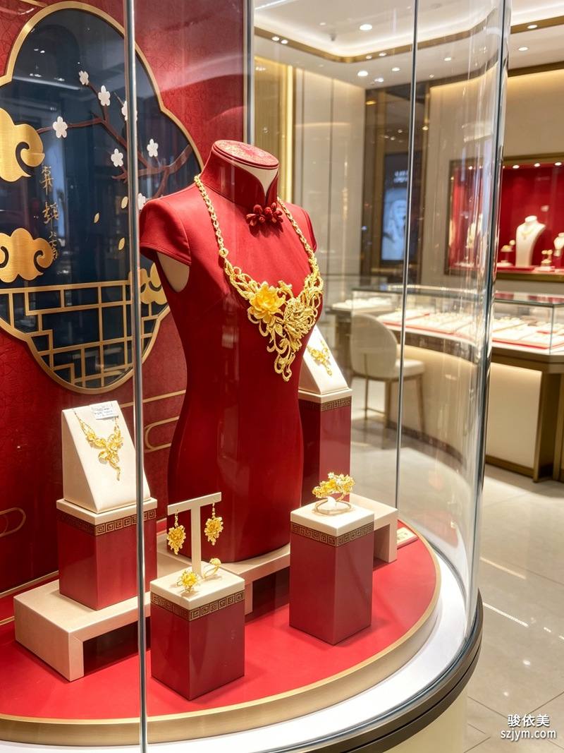 櫥窗陳列展具CH19
